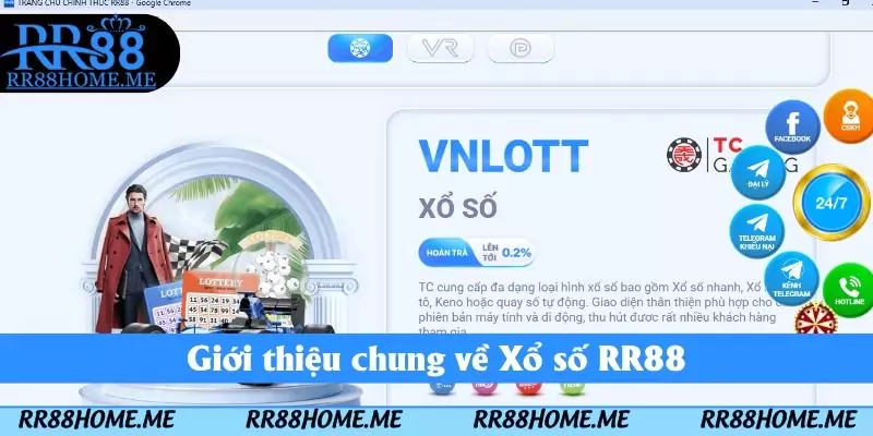 Giới thiệu chung về Xổ số RR88