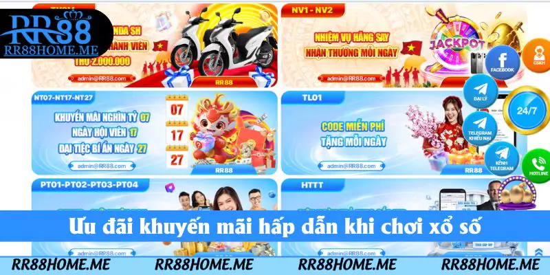 Ưu đãi khuyến mãi hấp dẫn khi chơi xổ số