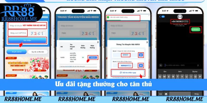 Ưu đãi tặng thưởng cho tân thủ