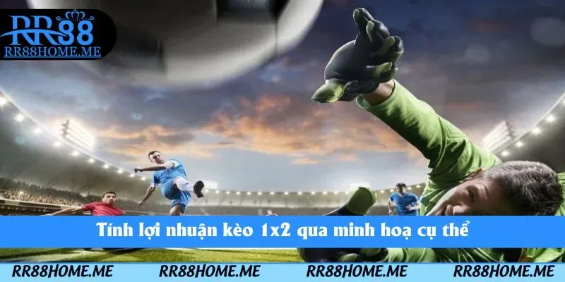 Tính lợi nhuận kèo 1x2 qua minh hoạ cụ thể